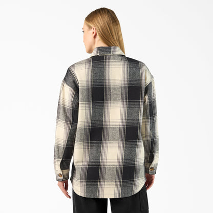 Women's Flannel Shacket For Sale | Dickies
