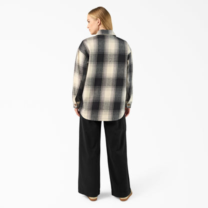 Women's Flannel Shacket For Sale | Dickies
