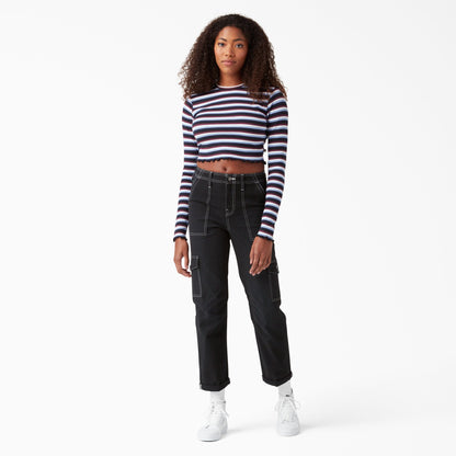 Women's Skinny Fit Cuffed Cargo Pants For Women | Dickies