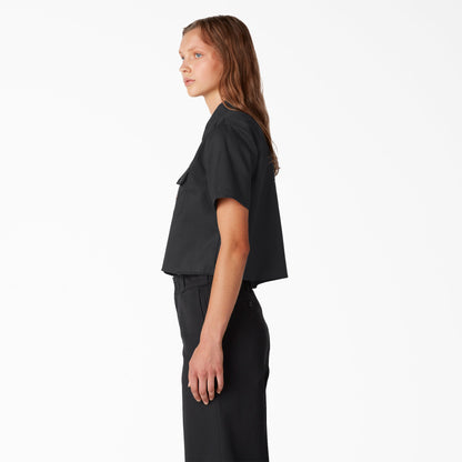 Women's Cropped Work Shirt For Men|Women | Dickies