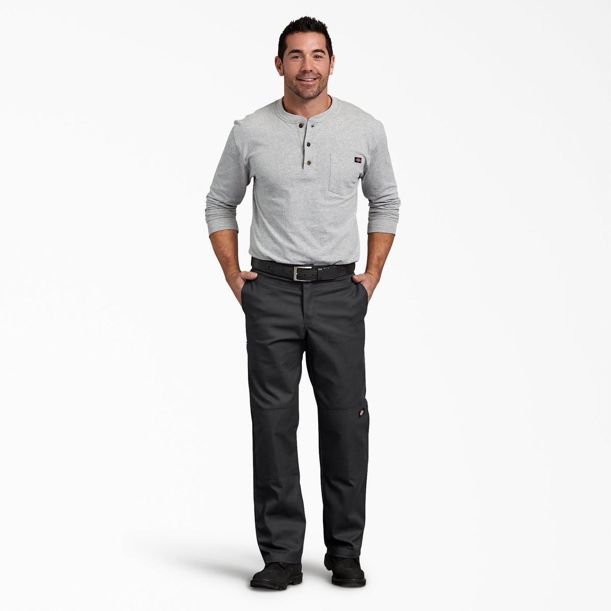 FLEX Regular Fit Double Knee Work Pants For Men|Sale | Dickies