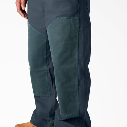 Waxed Canvas Double Front Bib Overalls For Men | Dickies