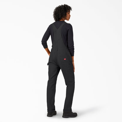Women's Straight Fit Duck Double Front Bib Overalls For Women | Dickies