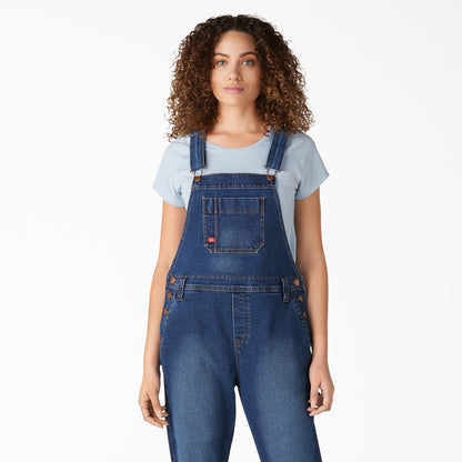 Women's Denim Boyfriend Fit Bib Overalls For Women | Dickies