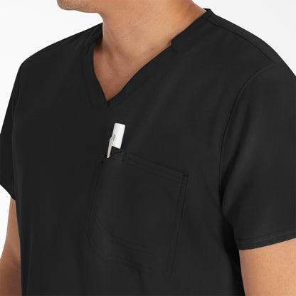 Men's EDS NXT V-Neck Scrub Top For Men|Scrubs | Dickies