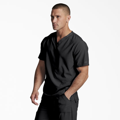 Unisex EDS Essentials V-Neck Scrub Top For Men|Scrubs|Women | Dickies
