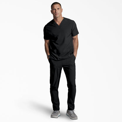 Unisex EDS Essentials V-Neck Scrub Top For Men|Scrubs|Women | Dickies