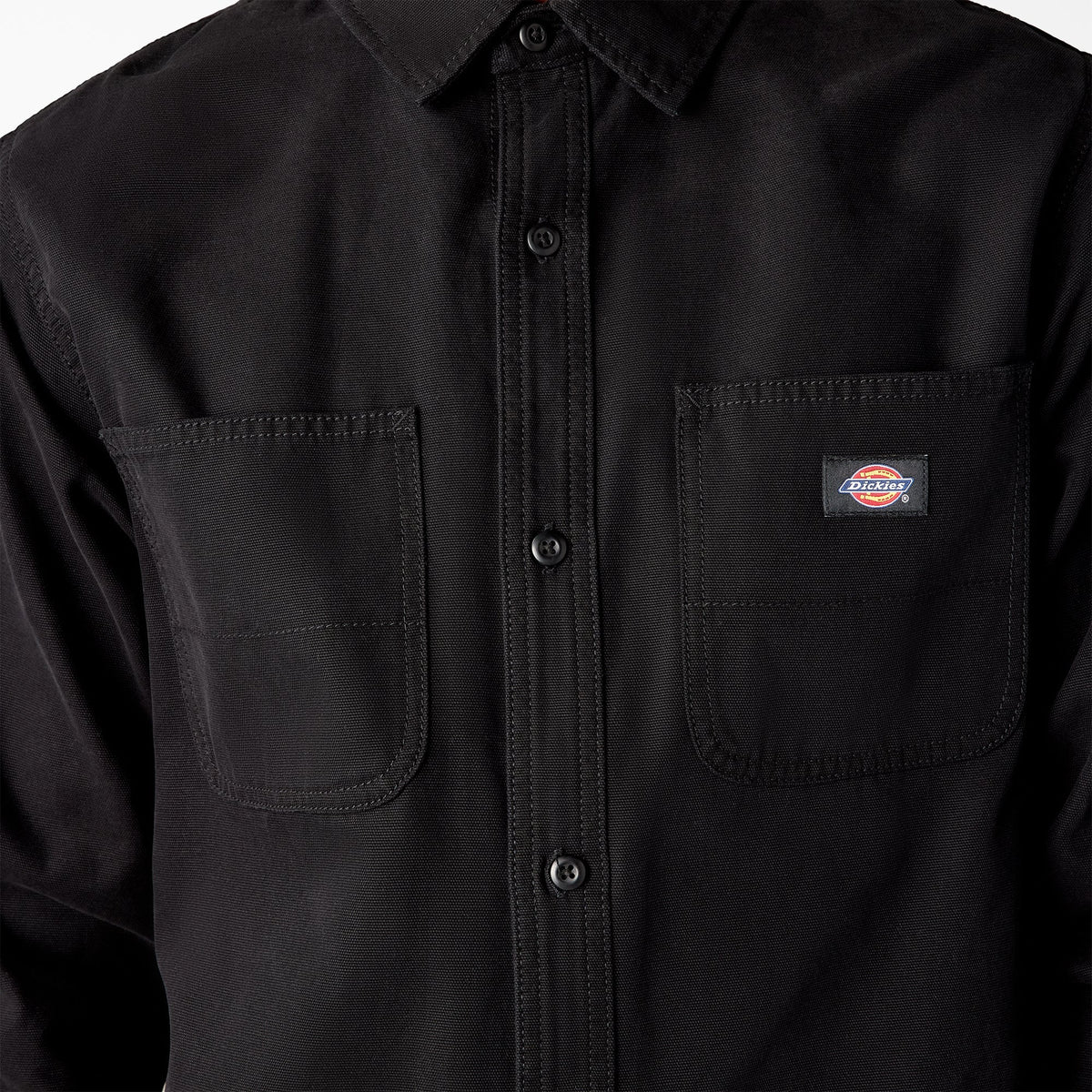 Duck Canvas Long Sleeve Utility Shirt For Men | Dickies