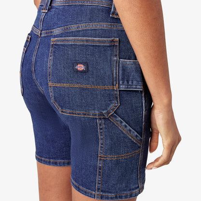 Women’s Relaxed Fit Denim Carpenter Shorts, 7" For Women | Dickies