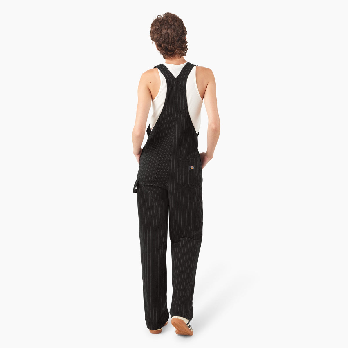 Women’s Pinstripe Service Bib Overalls For Sale | Dickies