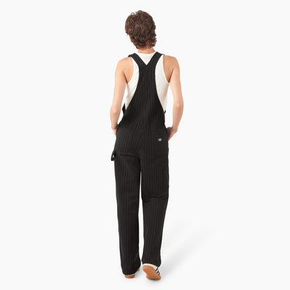 Women’s Pinstripe Service Bib Overalls For Sale | Dickies